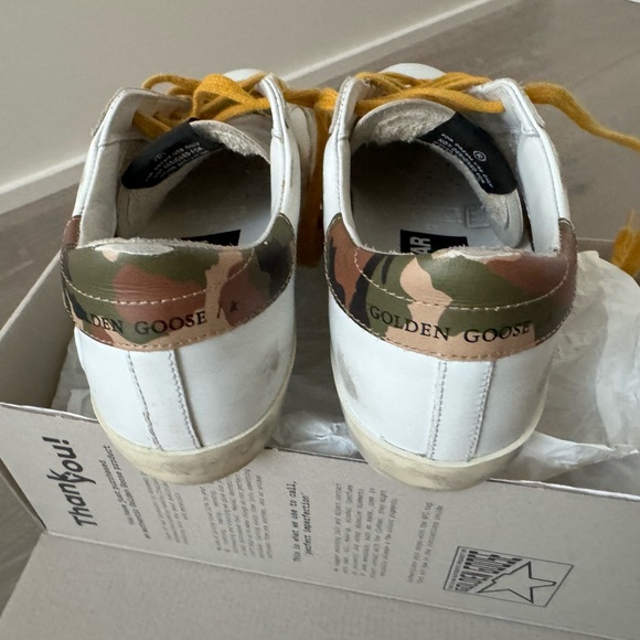 Golden Goose superstars- size 38, Nordstrom exclusive/ camo - Picture 10 of 16